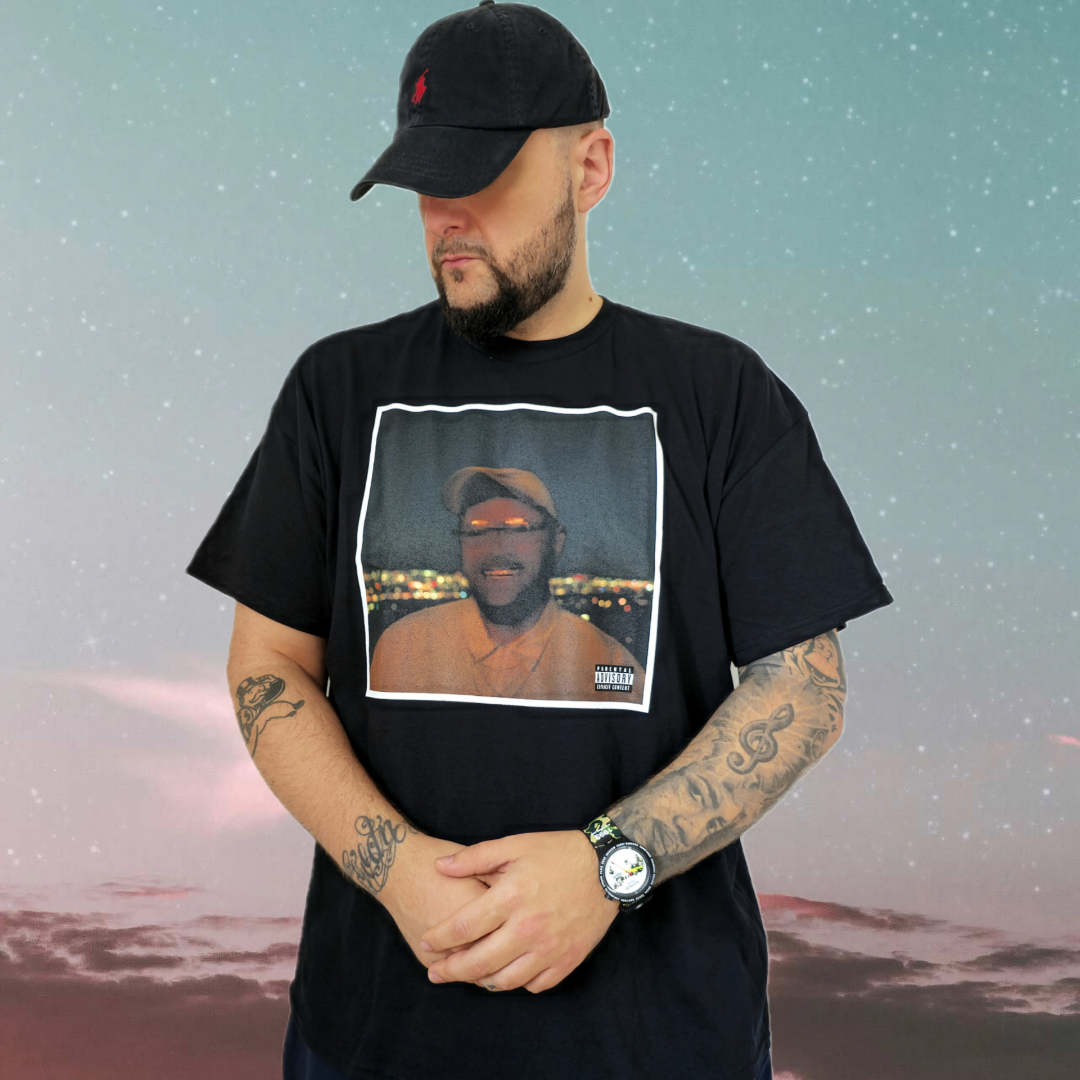 Brenk Sinatra Midnite Ride III - BLURRY FACE Shirt - Black