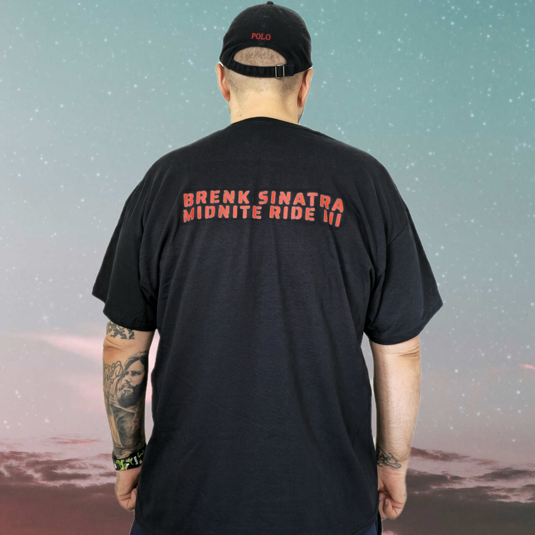 Brenk Sinatra Midnite Ride III - BLURRY FACE Shirt - Black