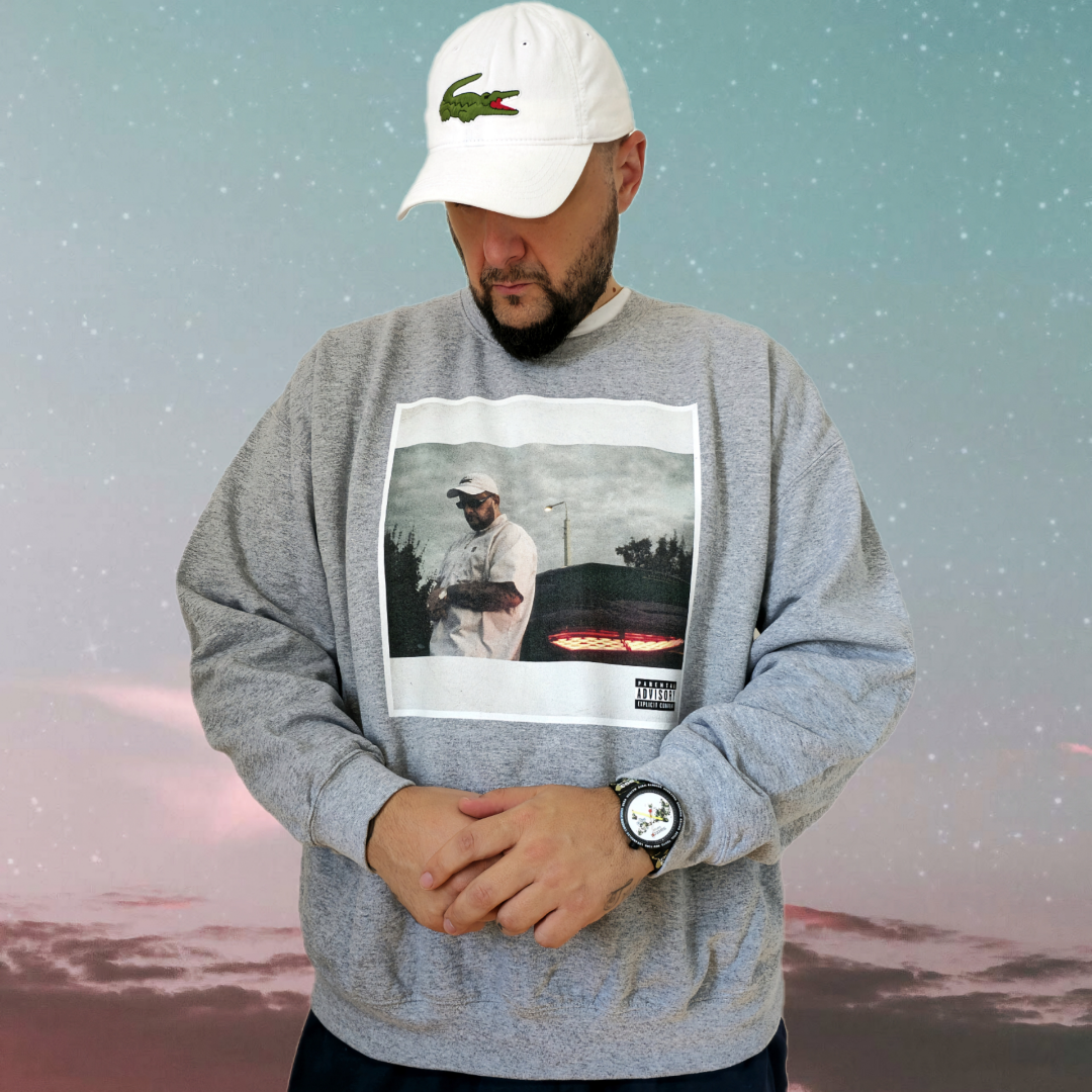 Brenk Sinatra Midnite Ride III - COVER Sweatshirt - Grey