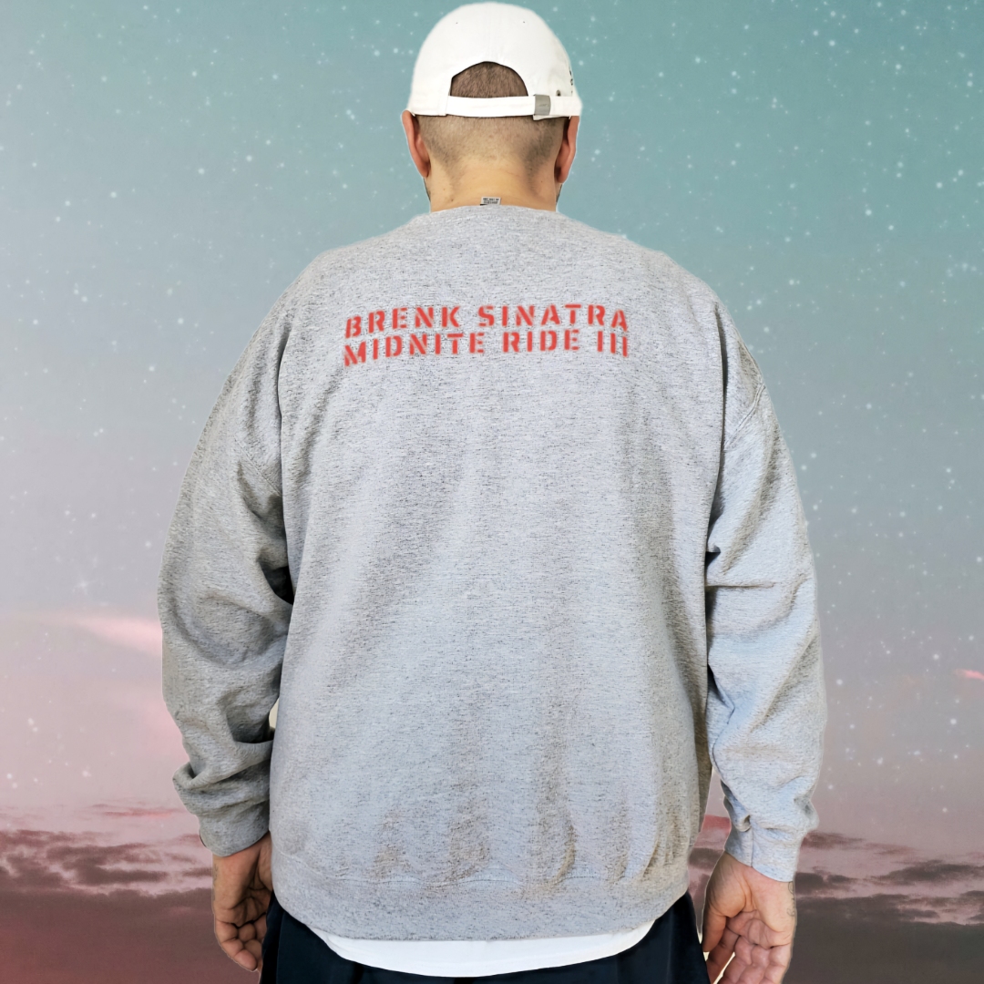 Brenk Sinatra Midnite Ride III - COVER Sweatshirt - Grey