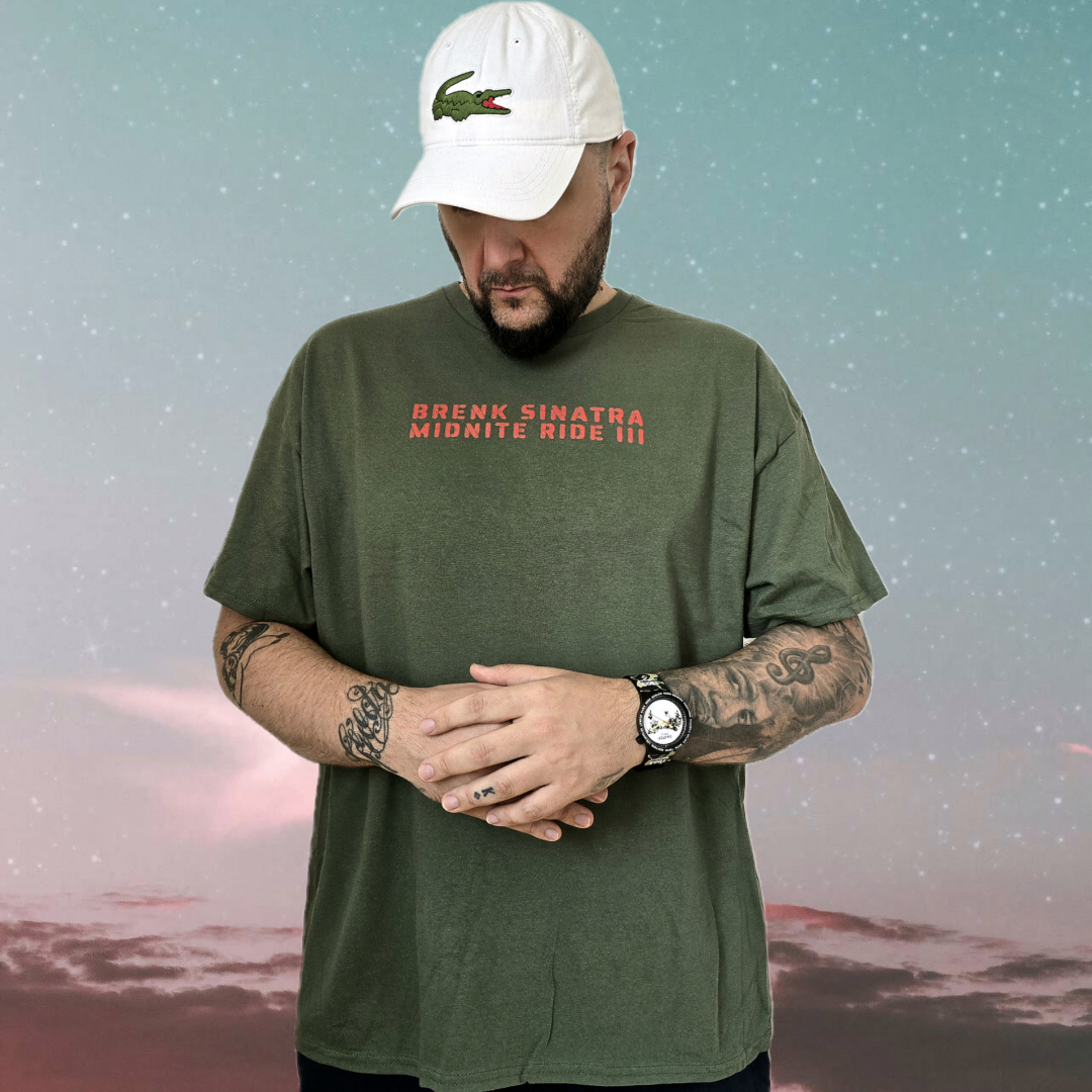 Brenk Sinatra Midnite Ride III - FONT Shirt - Army Green