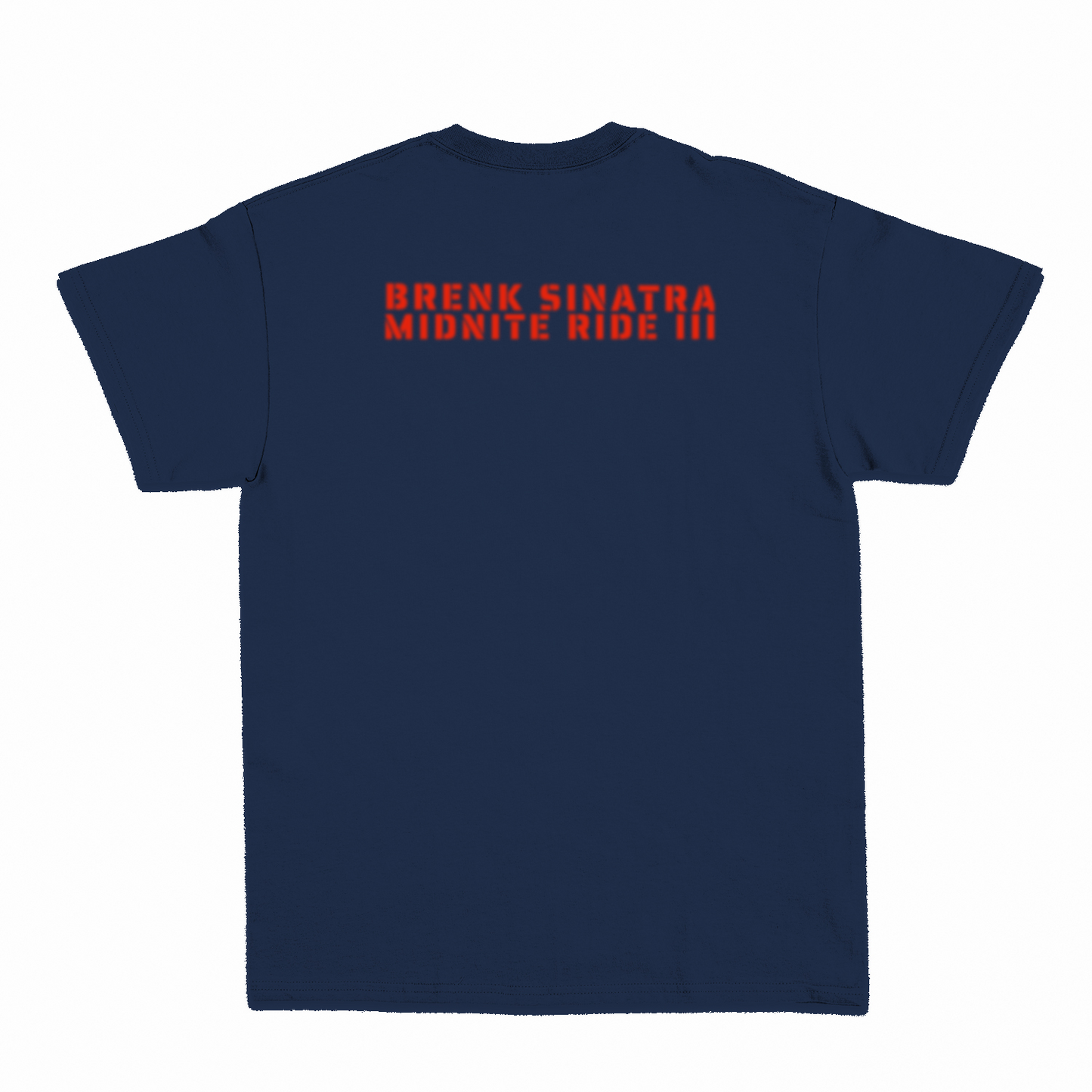 Brenk Sinatra Midnite Ride III - BLURRY FACE Shirt - Navy