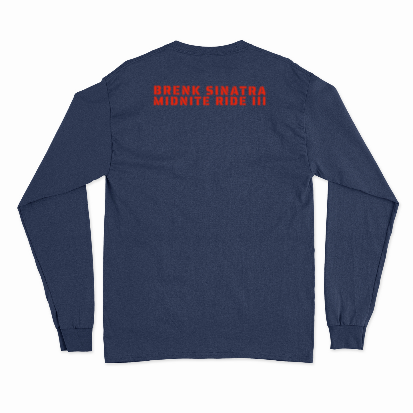 Brenk Sinatra Midnite Ride III - BLURRY FACE Sweatshirt - Navy