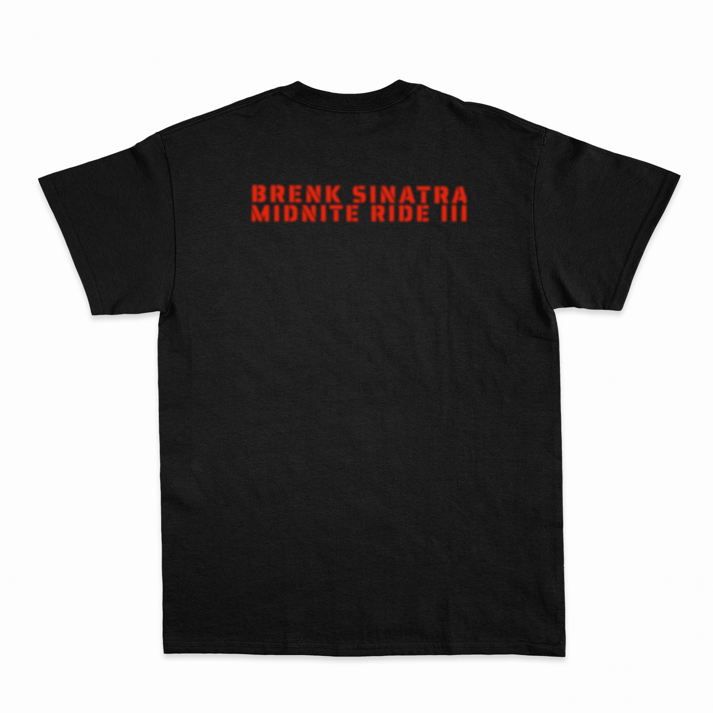 Brenk Sinatra Midnite Ride III - BLURRY FACE Shirt - Black