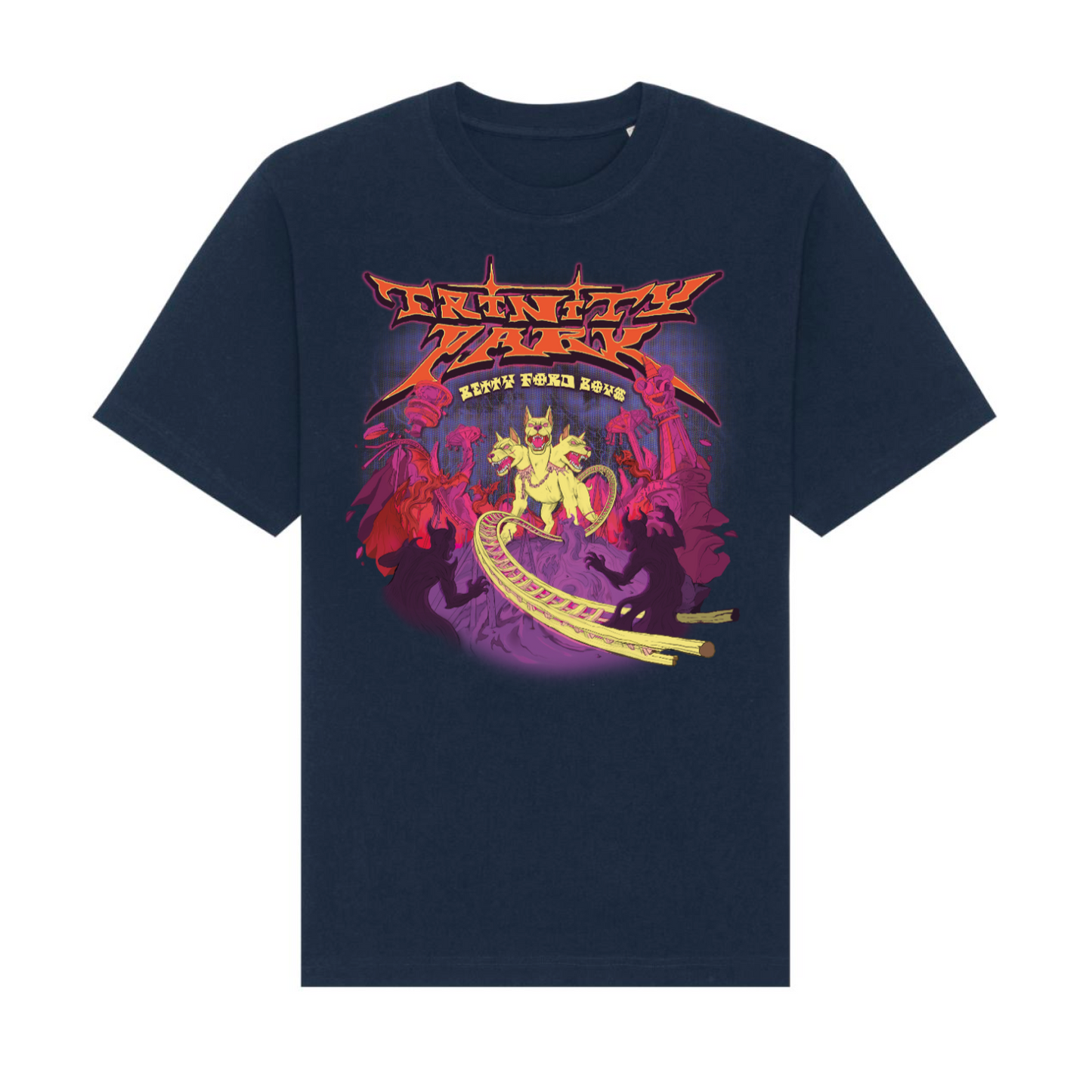 Betty Ford Boys - Trinity Park Cover Shirt (French Navy/Magenta)