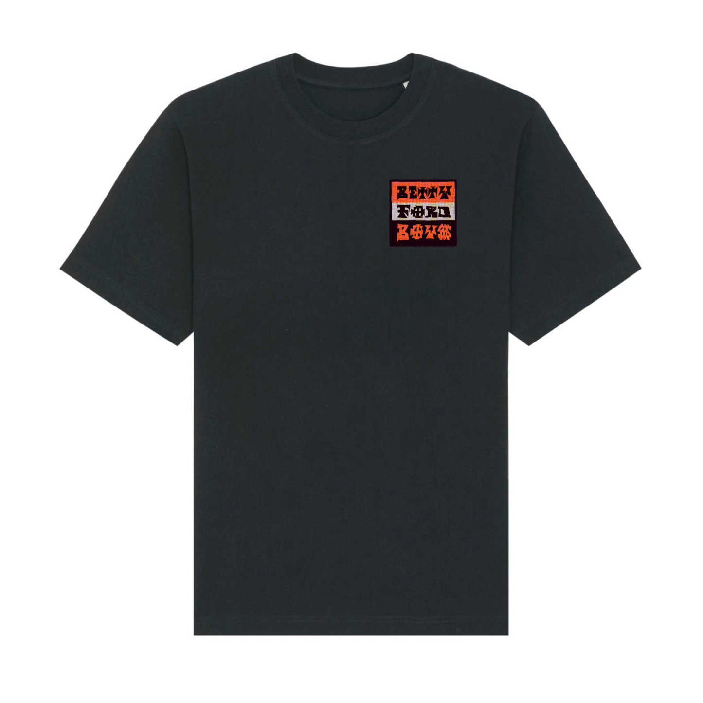 Betty Ford Boys - Logo T-Shirt - Black/Valencia Orange
